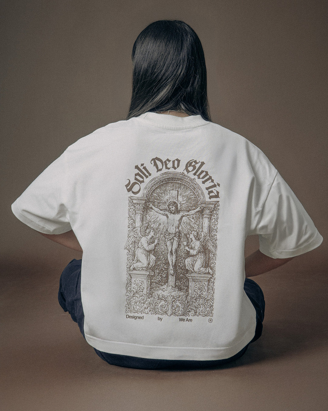 Soli Deo Gloria Camiseta Boxy Fit
