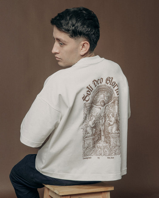 Soli Deo Gloria Camiseta Boxy Fit