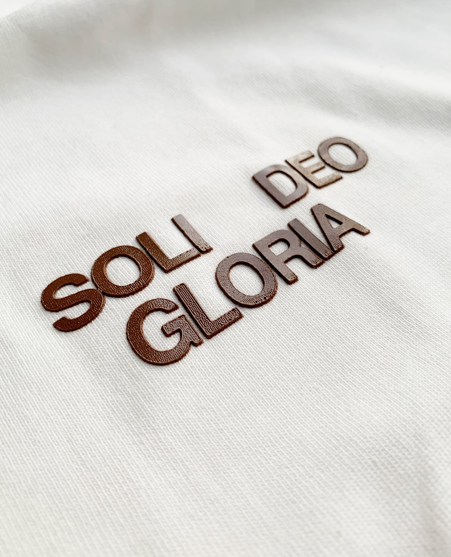 Soli Deo Gloria Camiseta Boxy Fit