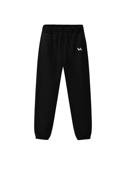 Jogger WE ARE negro oversized, vista frontal