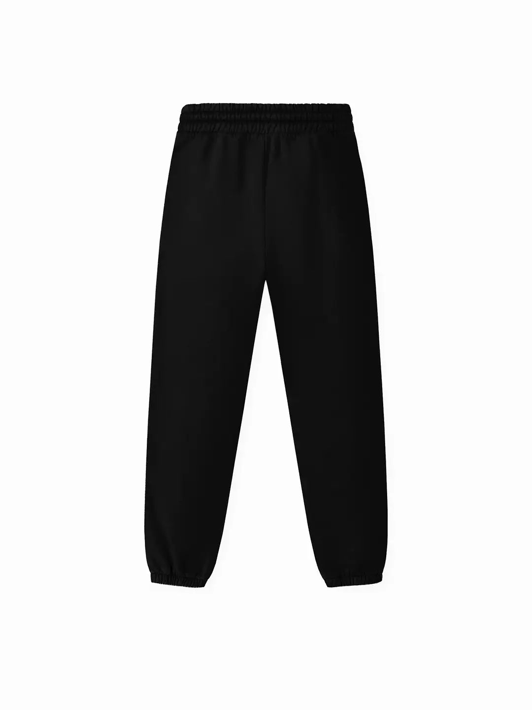 Jogger WE ARE negro oversized, vista posterior