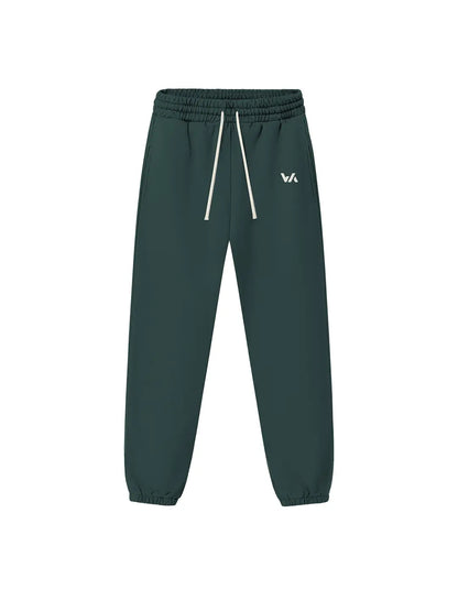 Jogger WE ARE verde oversized, vista frontal