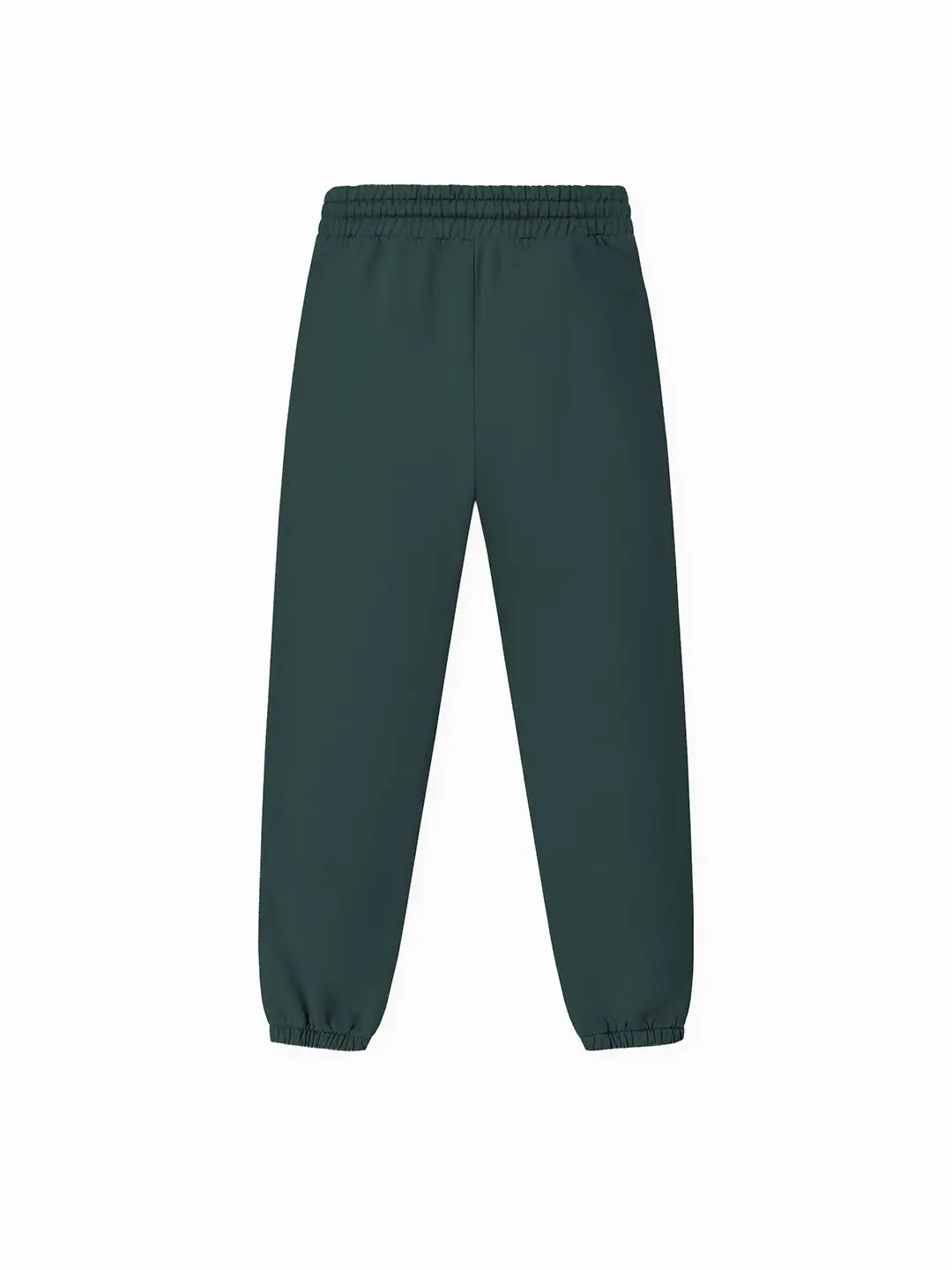 Jogger WE ARE verde oversized, vista posterior