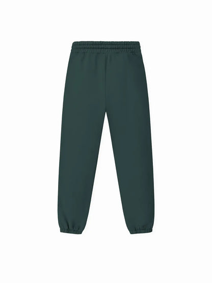 Jogger WE ARE verde oversized, vista posterior