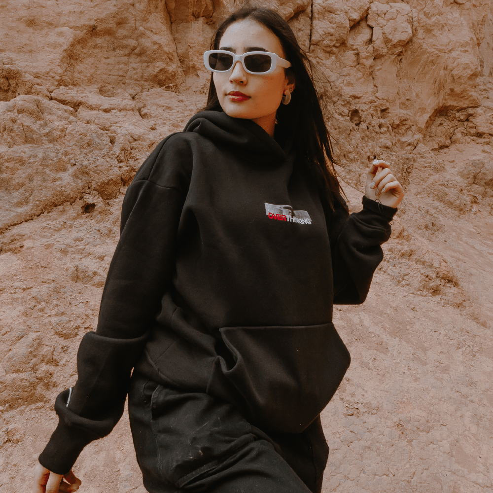 Hoodie Negro | Roots Collection